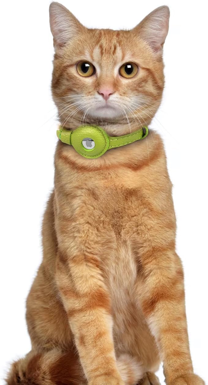 OOPSDOGGY Leather AirTag Cat Collar - Image 6