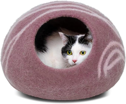 MEOWFIA Cat Cave – Premium Felt Cat Bed by MEOWFIA