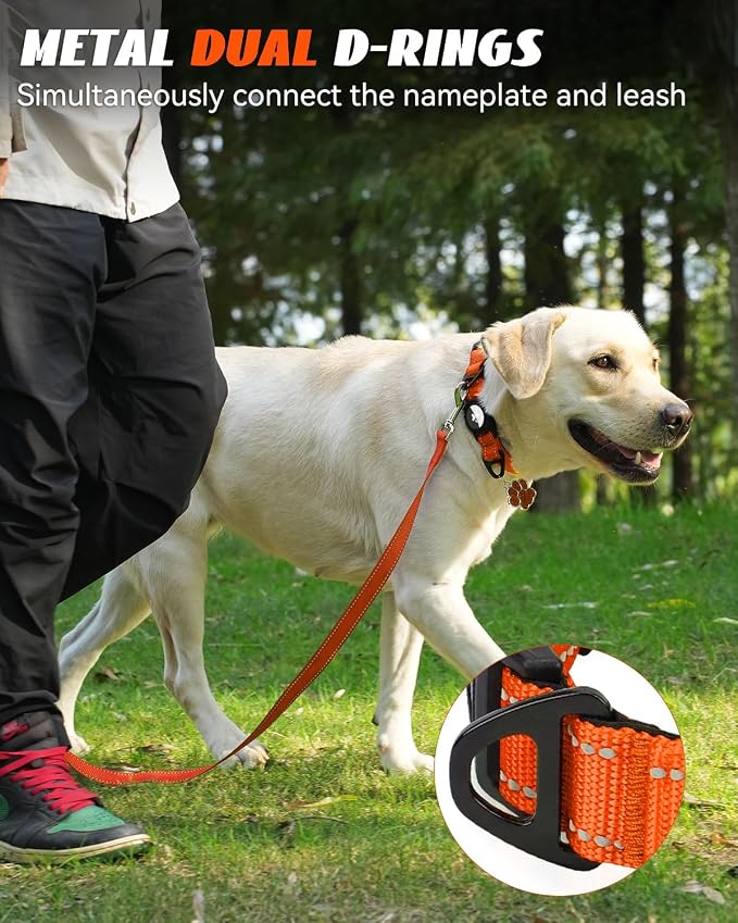 Joytale Airtag Dog Collar, Reflective Pet Collar - Image 4