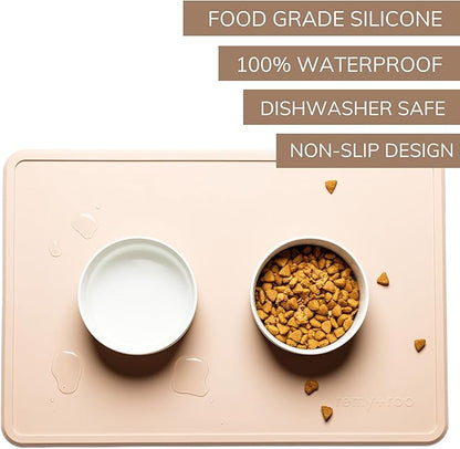 Remy+Roo Sand Silicone Dog Food Mat - Image 3