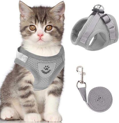 Gray X-Small Adjustable Breathable Reflective Harness by NCMAMA