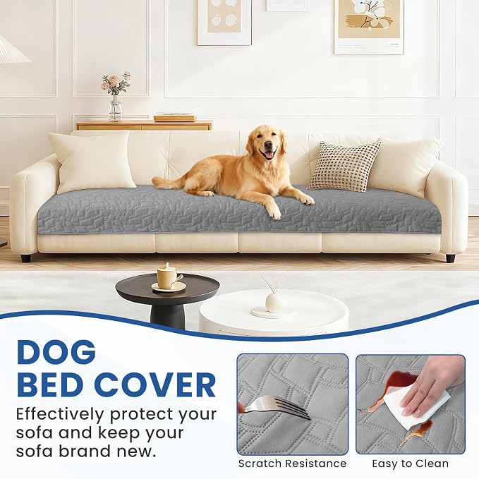 Waterproof Dog Bed Cover Pet Blanket, Soft Couch Cover - Image 6