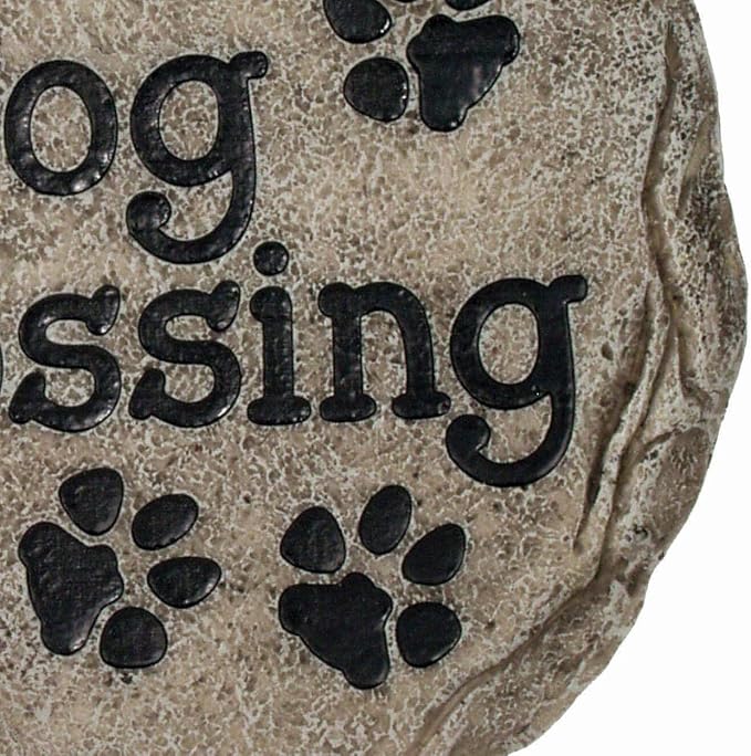 Spoontiques - Garden Décor - Dog Crossing Stepping Stone - Decorative Stone - Image 7