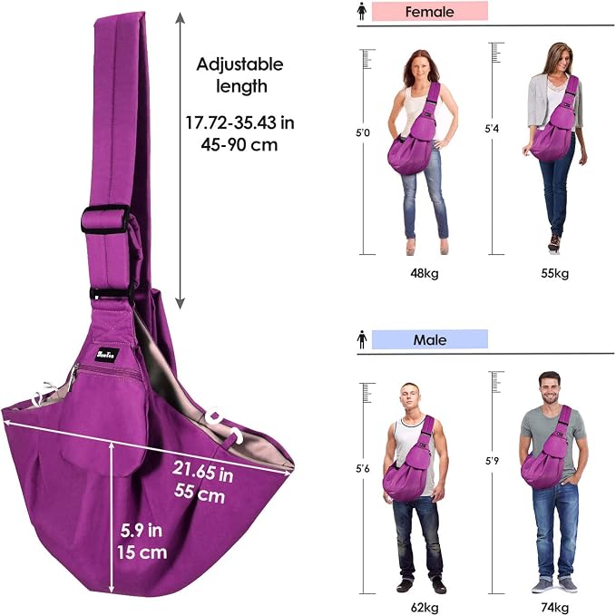 SlowTon Dog Carrier Sling - Image 8
