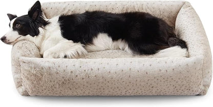 JOEJOY Dog Bed Medium Size Dog, Washable Orthopedic Premium Soft Corduroy by JOEJOY