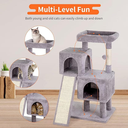Cat Tree Tower, 36.4" Small Cat Tower - Image 2
