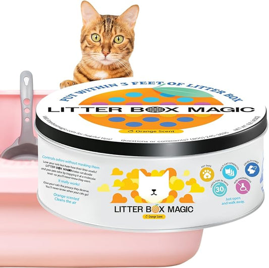 Cat Litter Deodorizer Jar by LitterBoxMagic