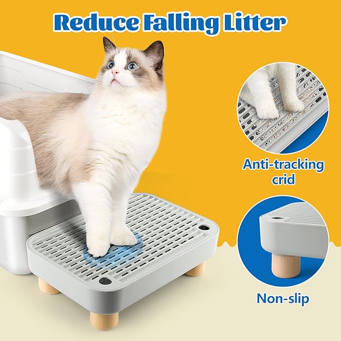 Litter Box Step, Cat Step/Ramp/Catcher - Image 3