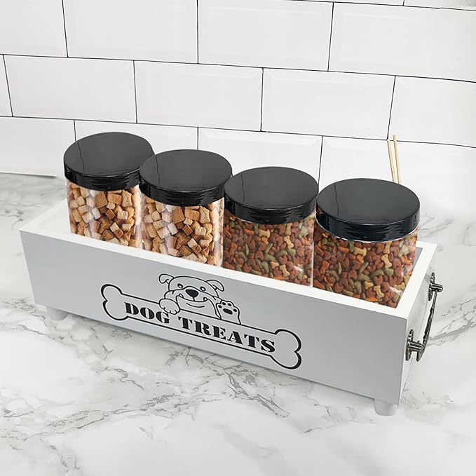 Large Dog Treats Container, Dog Cookie Jar - Image 6