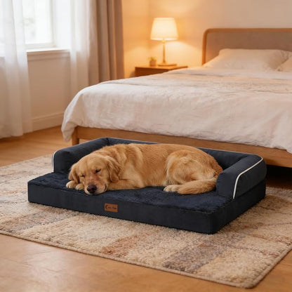 Orthopedic Dog Beds for Large Sized Dogs, Waterproof Egg Crate Foam Medium Dog - Image 8