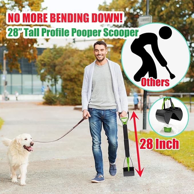 6Pack - Large Dog Pooper Scooper - Image 2