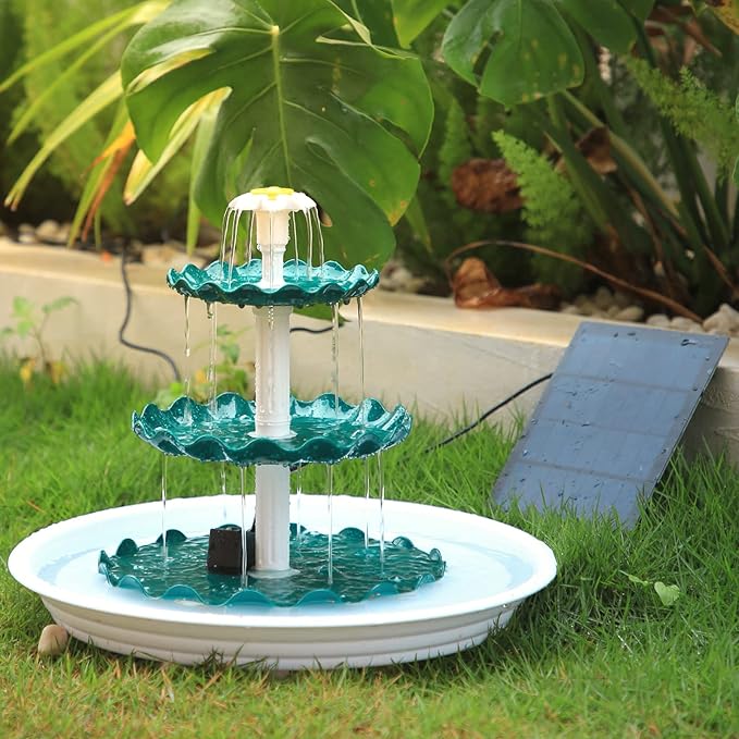 AISITIN 3 Tiered Bird Bath - Image 7