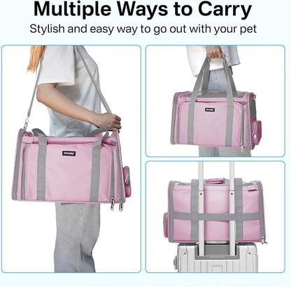 Expandable Cat Carrier, Airline Approved Soft Sided Pet Carrier - Image 7