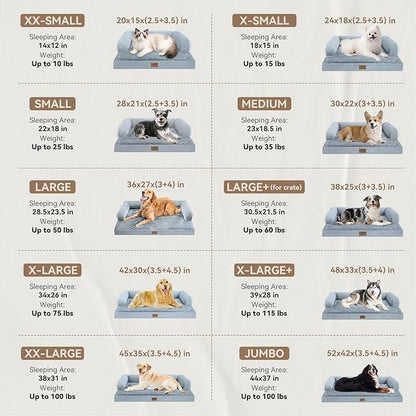 Extra Large Dog Bed Orthopedic Waterproof: Memory Foam Dog Bed - Image 2