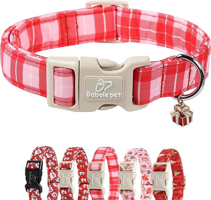 Plaid Dog Collar by Babolepet