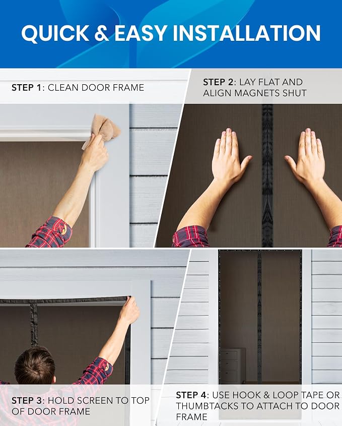 Flux Phenom Upgraded Magnetic Screen Door - Image 8