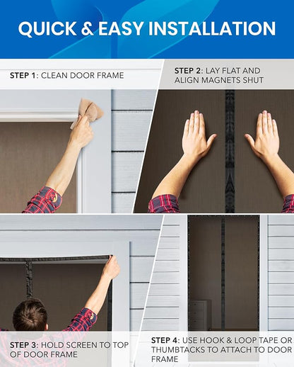 Flux Phenom Upgraded Magnetic Screen Door - Image 8