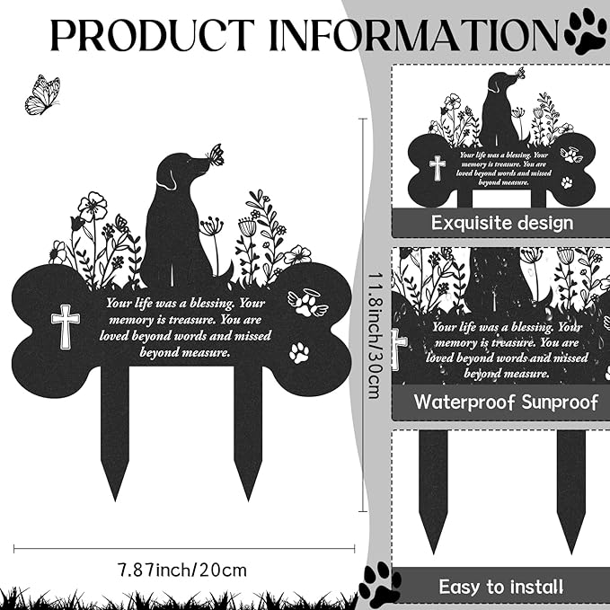 Dog Memorial Grave Stakes - Image 2