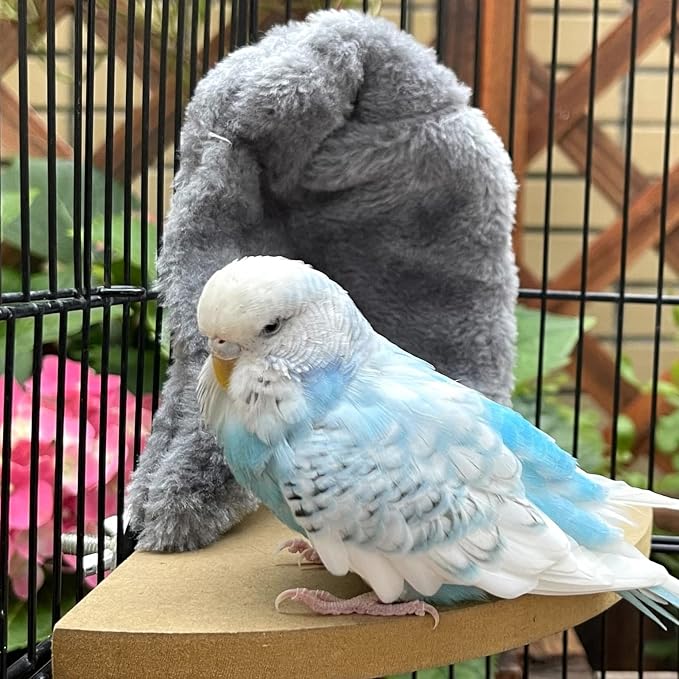 Comfort Corner Fleece Bird Blanket Parrot Cage Snuggle Hut Warm Bird Nest House - Image 7