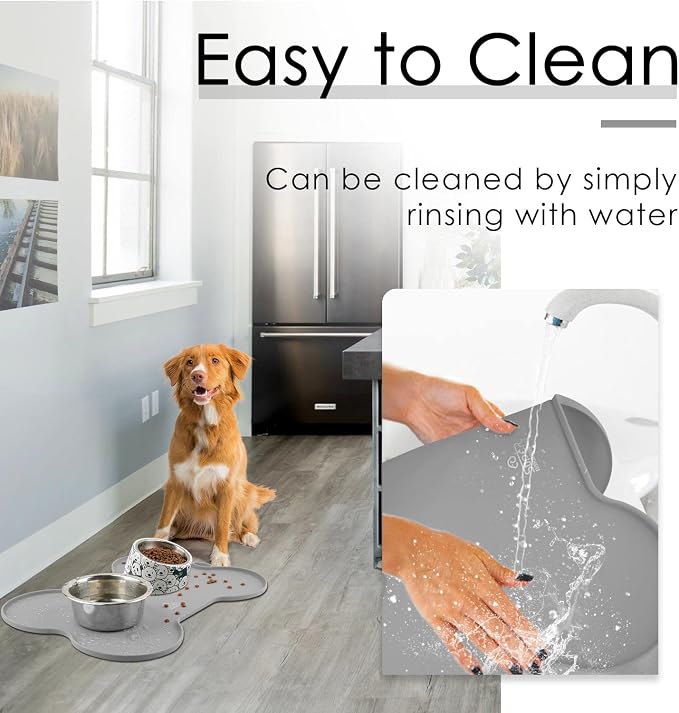 Super Design Dog Food Mat Dog Bowl Tray - Image 5