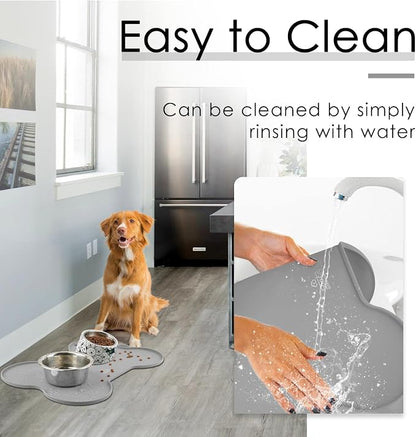 Super Design Dog Food Mat Dog Bowl Tray - Image 5