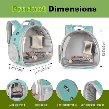 Parrot Travel Carrier Bubble Window Backpack - Image 2