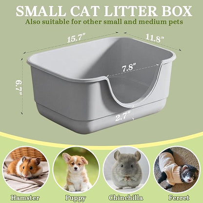 2 Pack Low Entry Small Litter Box - Image 5