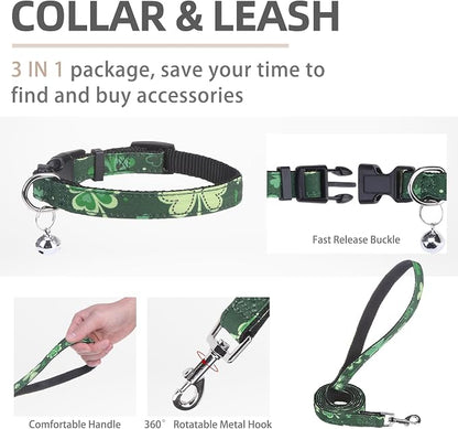 PUPTECK Adjustable Dog Harness Collar and Leash Set Step in No Pull Pet Harness - Image 4