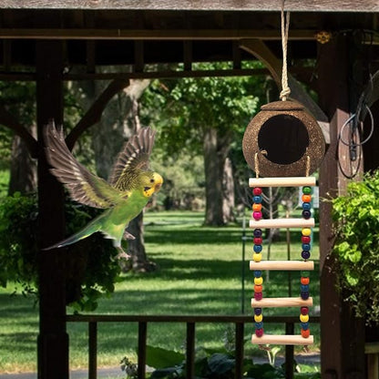 Hanging Coconut Birds House - Image 7