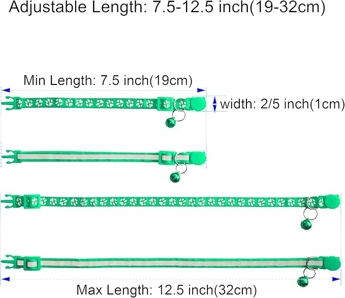2 Pack Breakaway Cat Collars - Image 2