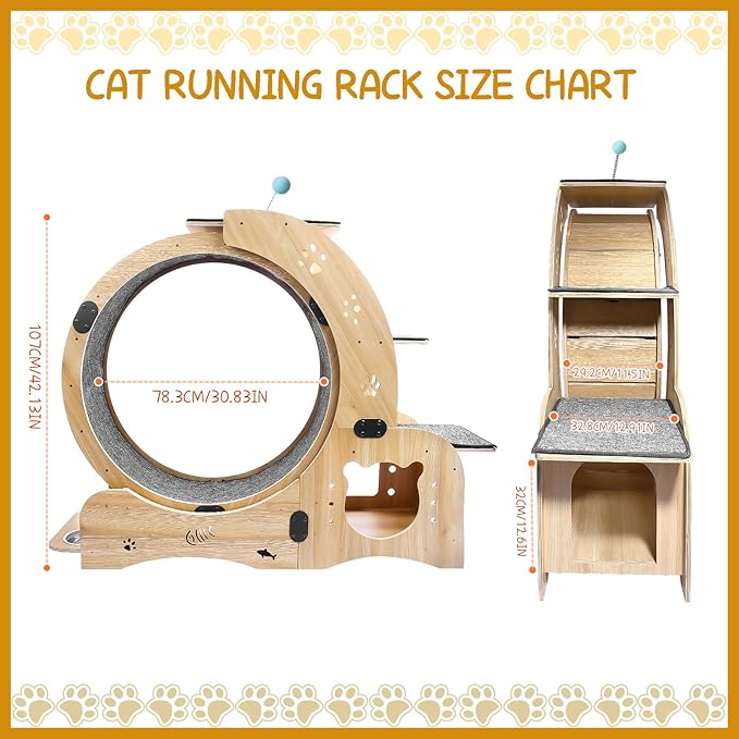 Cat Running Wheel, Cat Treadmill - Image 4