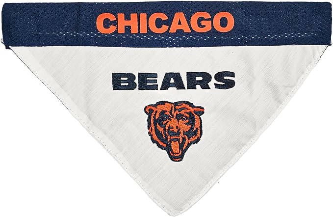 Pets First NFL Chicago Bears Reversible Bandana Size XX-Large - Image 3