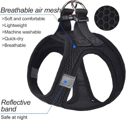 Dog Harness Step-in Breathable Puppy Cat Dog Vest Harnesses - Image 2