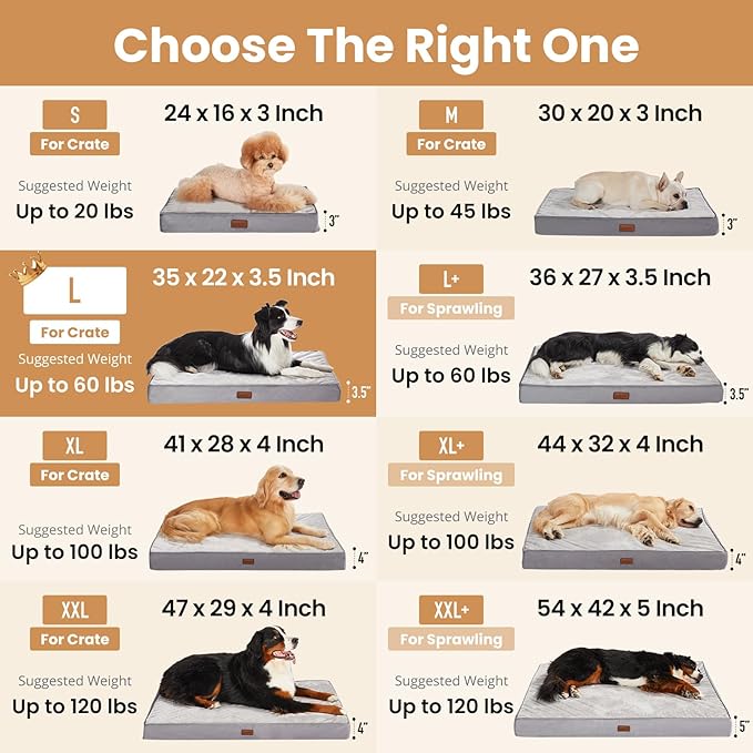 OhGeni Orthopedic Waterproof Dog Bed - Image 3