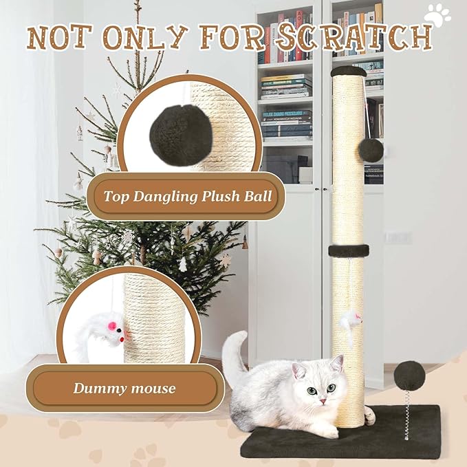 ANWA 32" Tall Cat Scratching Posts - Image 4