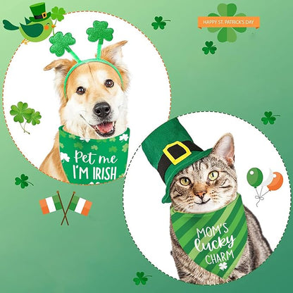St Patrick's Day Dog Bandanas - Image 4