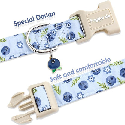 Faygarsle Blueberry Pattern Dog Collar - Image 4