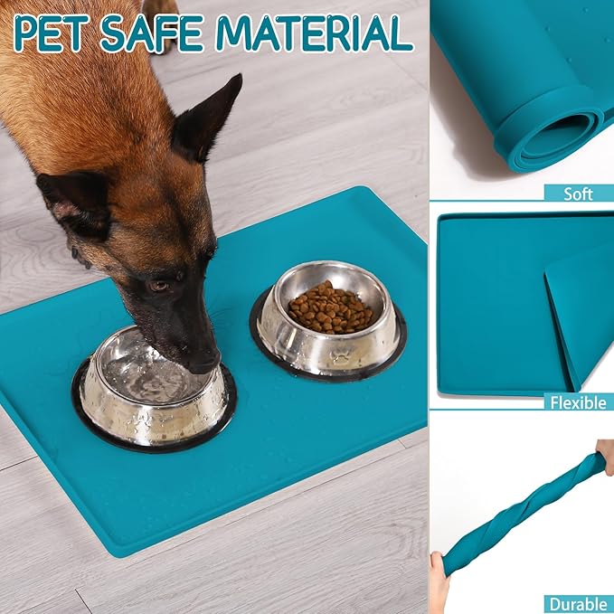 MateeyLife Silicone Cat & Dog Food Mat - Image 5