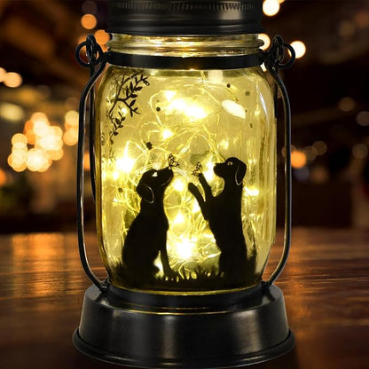 kyoryuger Dog Solar Lanterns 3in1 Dog Lights Garden Decor Gifts by kyoryuger
