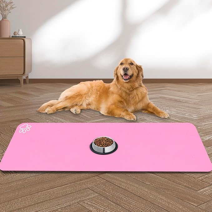 Large Pet Feeding Mat, Absorbent Quick Dry Dog Mat - Image 2