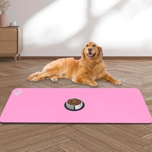 Large Pet Feeding Mat, Absorbent Quick Dry Dog Mat - Image 2