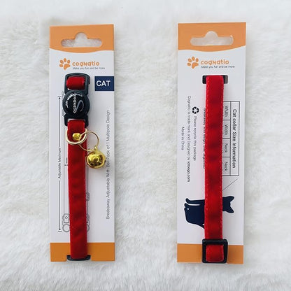 Safety Quick Release Cat Collars, Double Velvet - Image 2