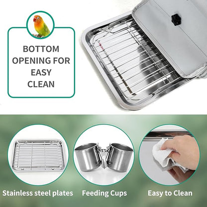 Bird Carrier Bag, Bird Travel Cage - Image 4