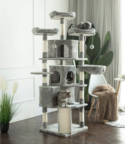 Hey-brother XL Size Cat Tree, 73.4 inch Cat Tower - Image 2