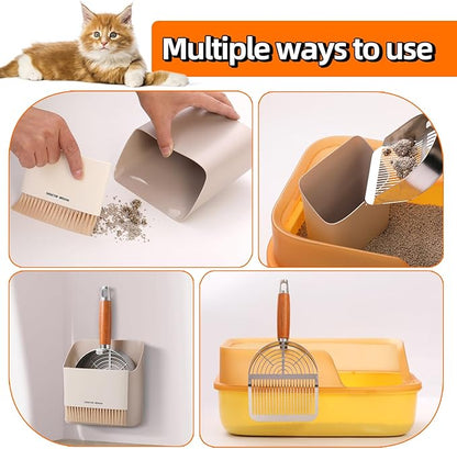 Stainless Steel Metal Cat Litter Scoop - Image 6
