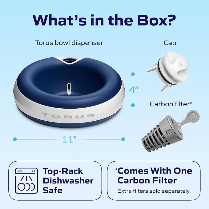 Filtered Portable Dog Water Dispenser, 2L / 68oz, Automatic Pet Water Dispenser - Image 8