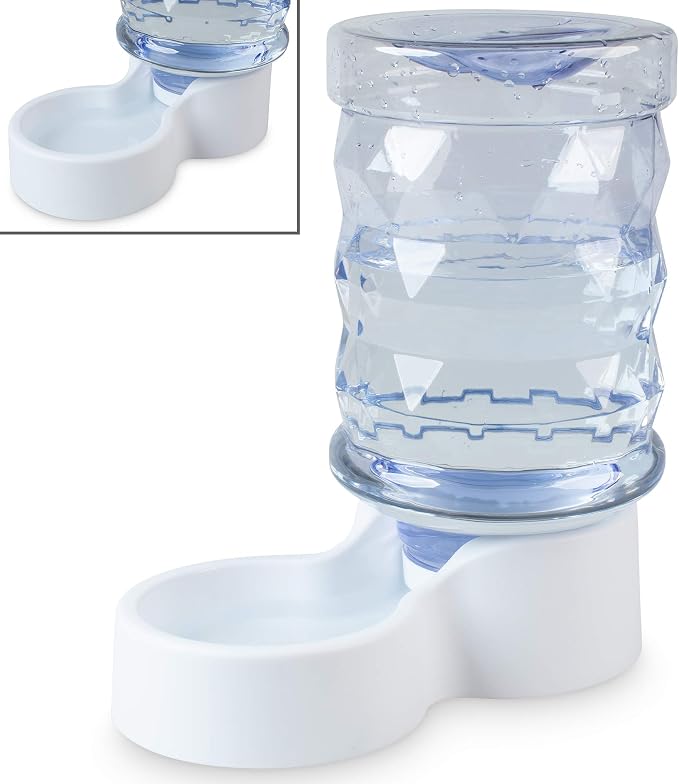 PetFusion H2O Gravity Pet Water Dispenser. Durable 2.5 Gallon Waterer Feeder. by PetFusion
