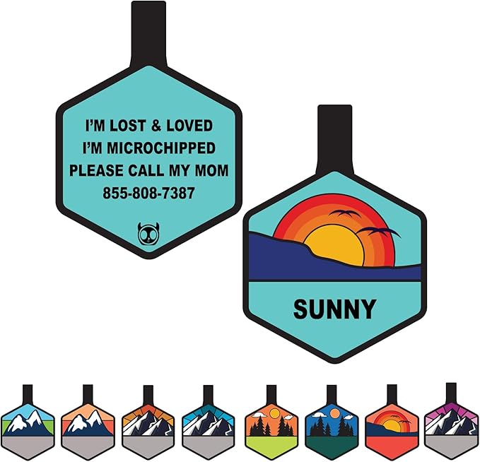Silent Dog Tag Personalized by PetANTastic