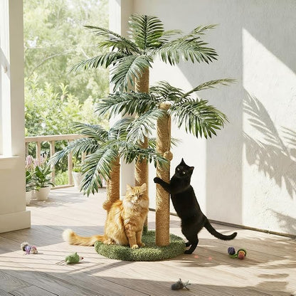 31.5Inch Cat Scratching Post, Cat Scratcher Tree - Image 6