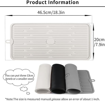 Ptlom Pet Placemat for Dog and Cat, Anti-Slip Waterproof Dogs Feeding Mat - Image 2